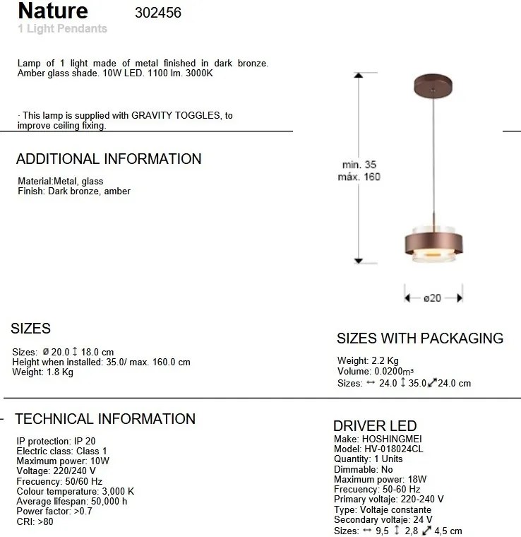 Lustra/ Pendul LED design modern Nature