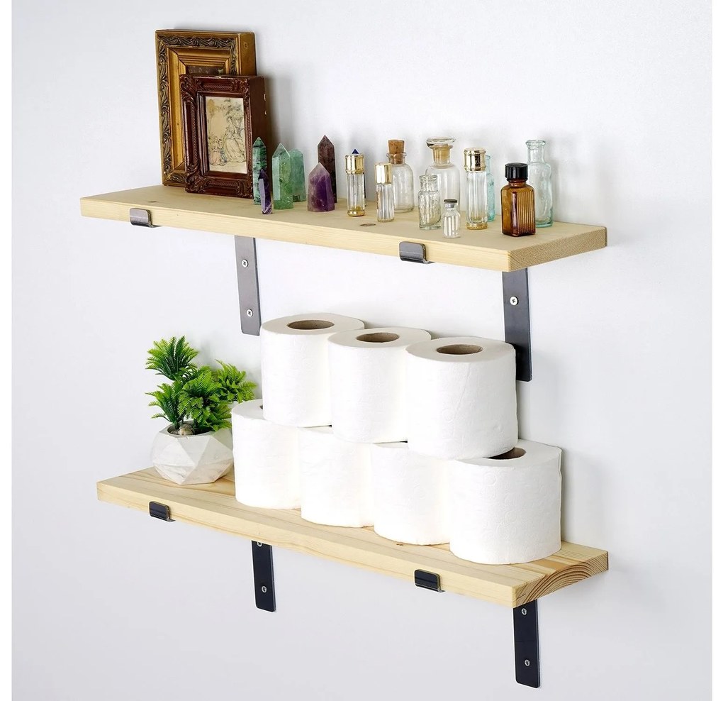 Set 2buc. polițe Dupone 6 (nuc + negru) . 1093686