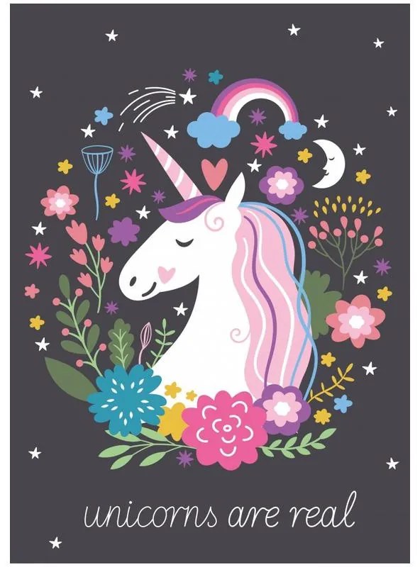 Unicorn pătură polar 100*140cm