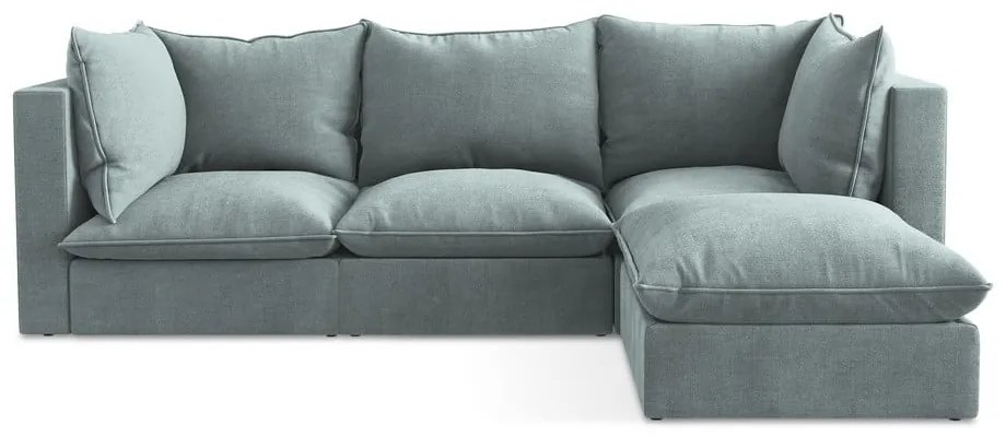 Colțar albastru (cu colț pe partea dreaptă/cu șezlong) Manao – Makamii