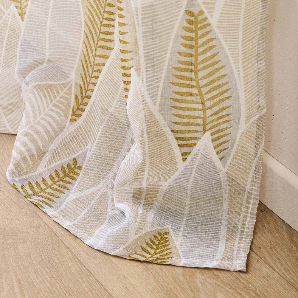 Perdea bej din voal 140x240 cm Kim – douceur d'intérieur