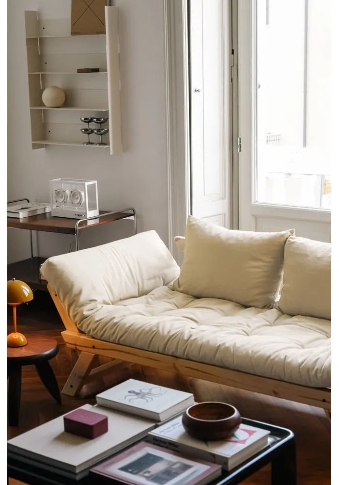 Canapea variabilă KARUP Design Bebop Natural, gri - bej