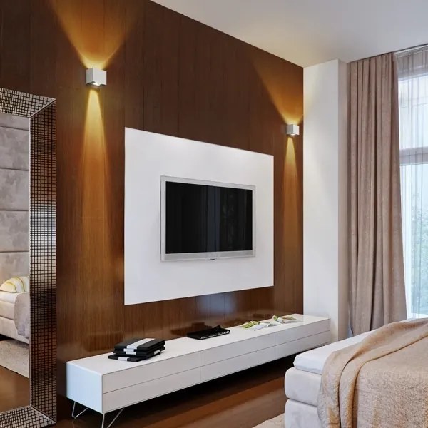 Aplică LED de exterior CARRE 2xLED/3W/230V IP54 RED-Design Rendl-R12556