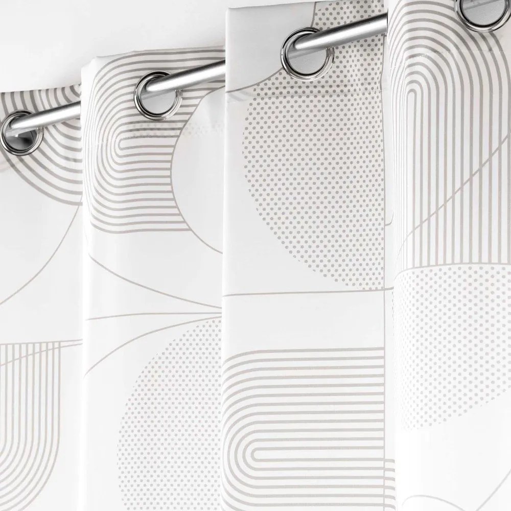 Draperie albă 140x280 cm Esquisse – douceur d'intérieur