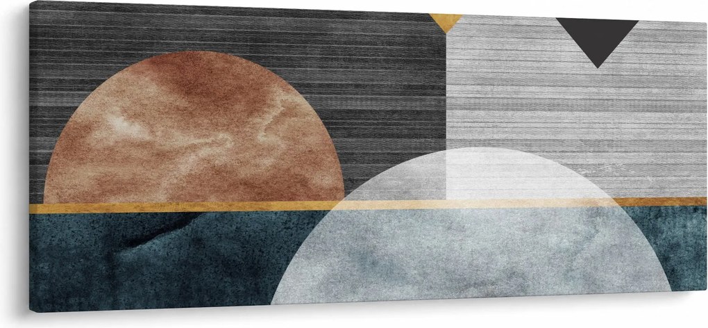 Tablou - Forme și texturi (120x50 cm)