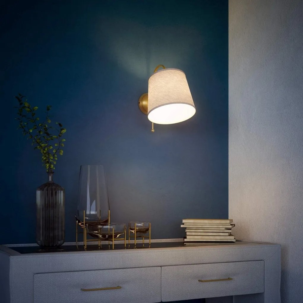 Aplica de perete stil clasic italian din alama Fiordo