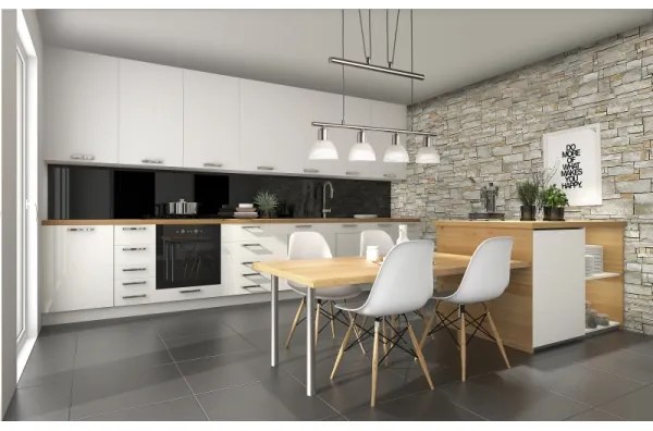 Lustră LED pe cablu DAYTONA 4xE14/5W/230V 3000K crom lucios