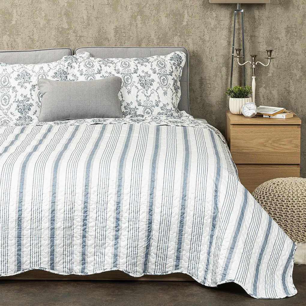 Cuvertura de pat 4Home Blue Patrones