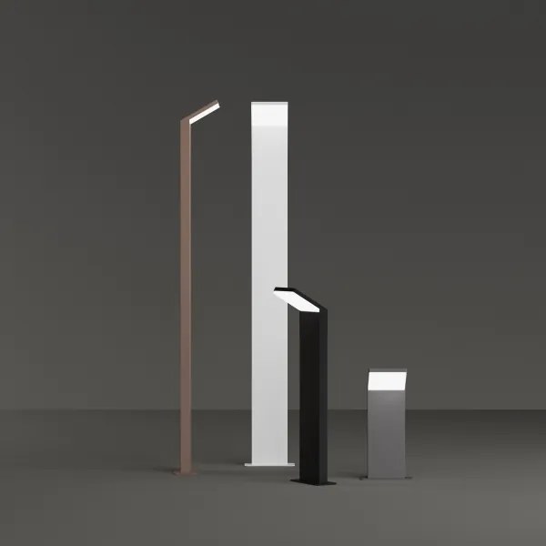 Ideal Lux - Lampă LED de exterior STYLE LED/8,5W/230V 3000K 50 cm CRI 90 IP54 maro