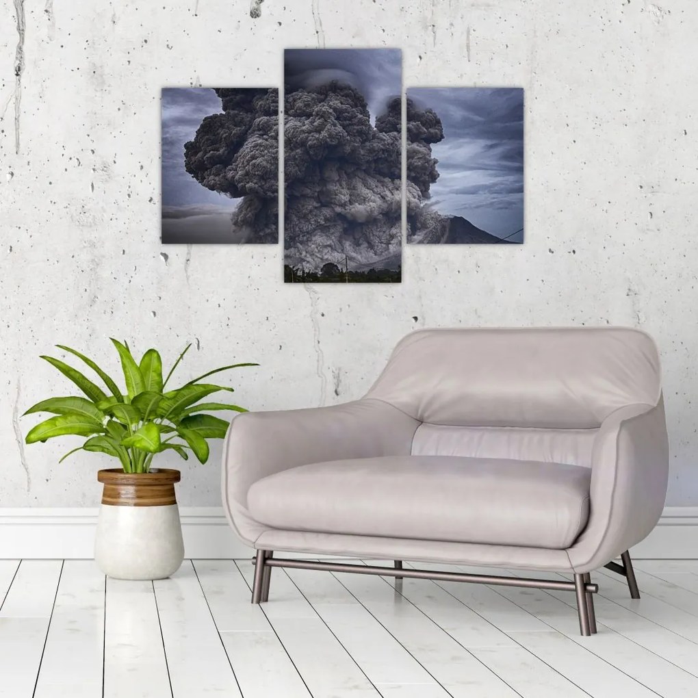 Tablou - Erupție vulcanică (90x60 cm)