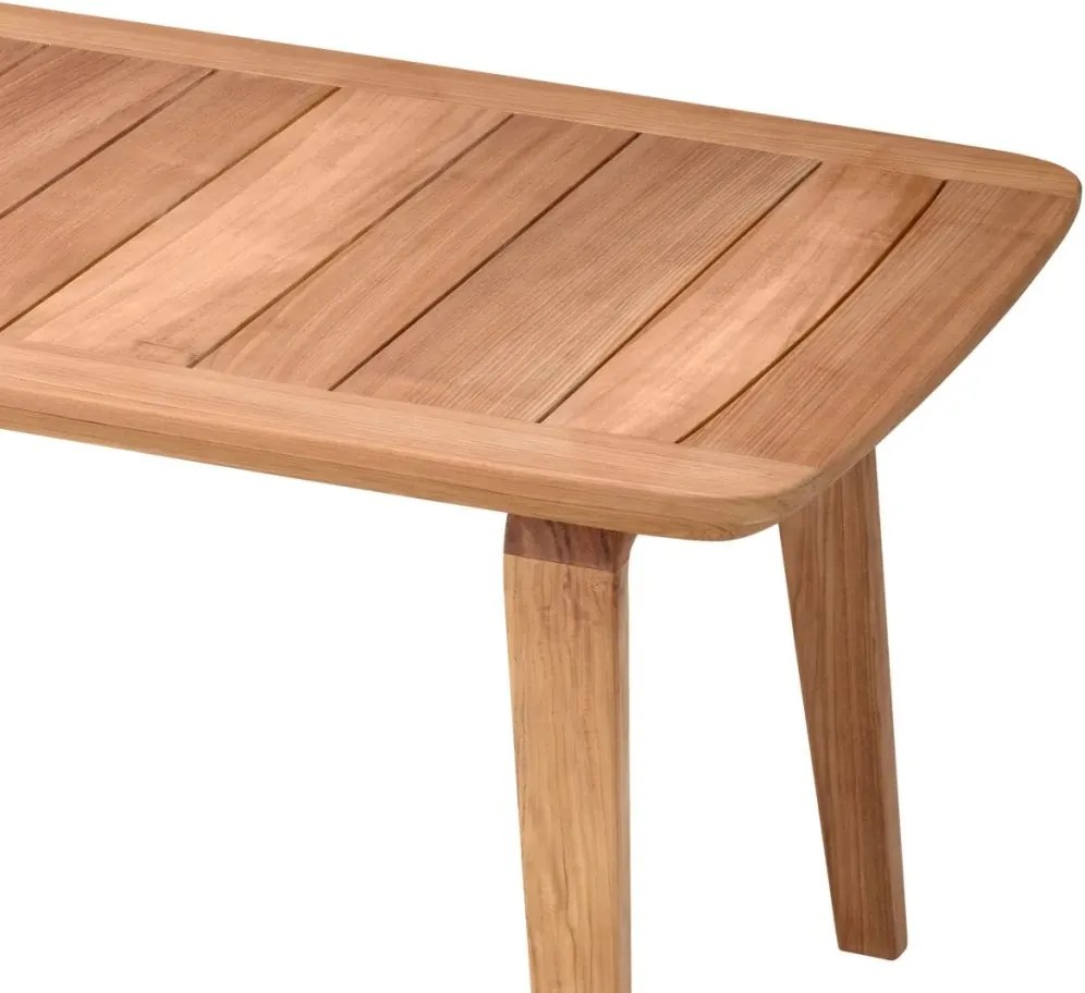 Masa design LUX Glover Natural Teak, 245x110cm