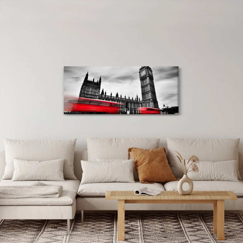 Tablou - Houses of Parliament din Londra (120x50 cm)
