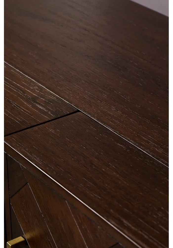 Dulap vinotecă cu aspect de lemn exotic în culoare naturală număr sticle 24, 100x100 cm Class - Dutchbone