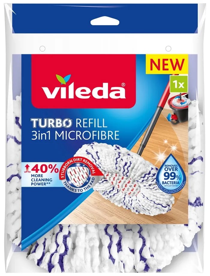 Înlocuitor pentru mopul Vileda Turbo 3in1
