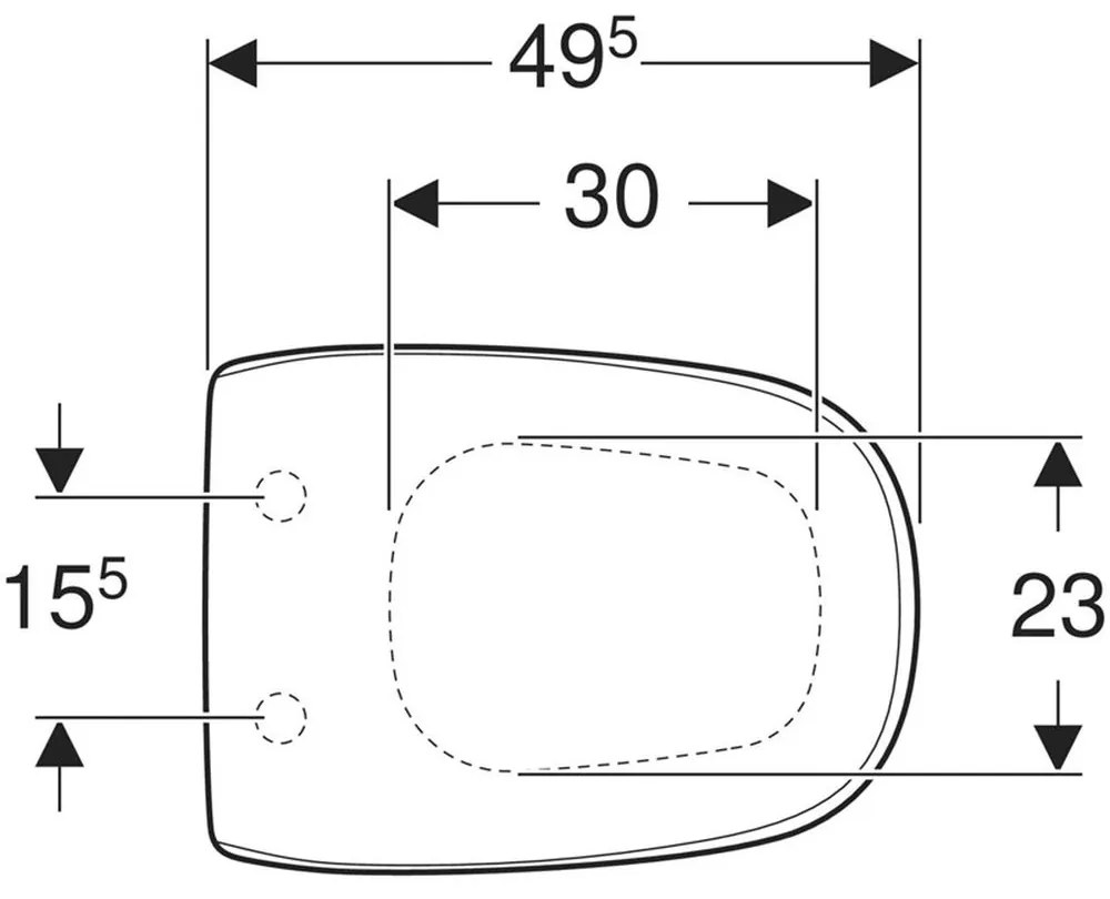 Capac toaleta cu softclose, alb Alb