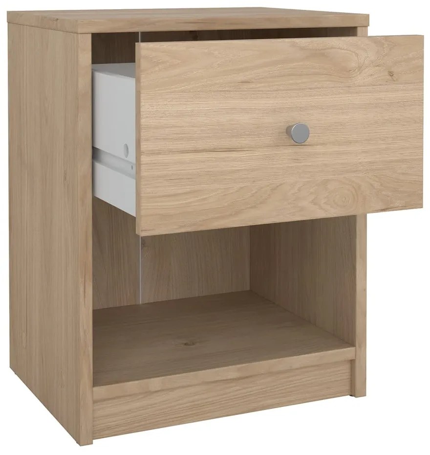 Noptieră cu aspect de lemn de stejar May - Tvilum