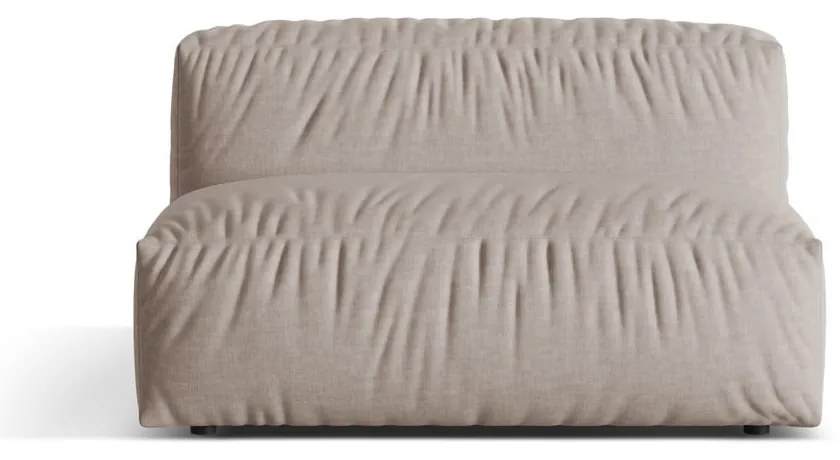 Modul pentru canapea modulară bej (de mijloc) Martina – Micadoni Home