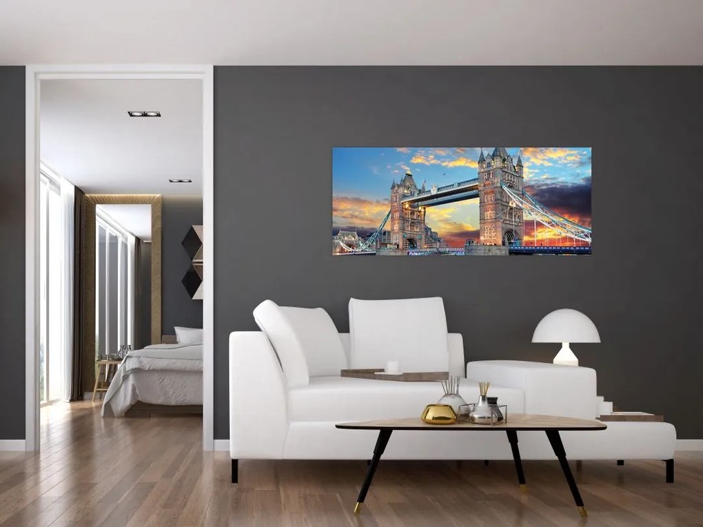 Tablou - Tower Bridge, Londra, Anglia (120x50 cm)