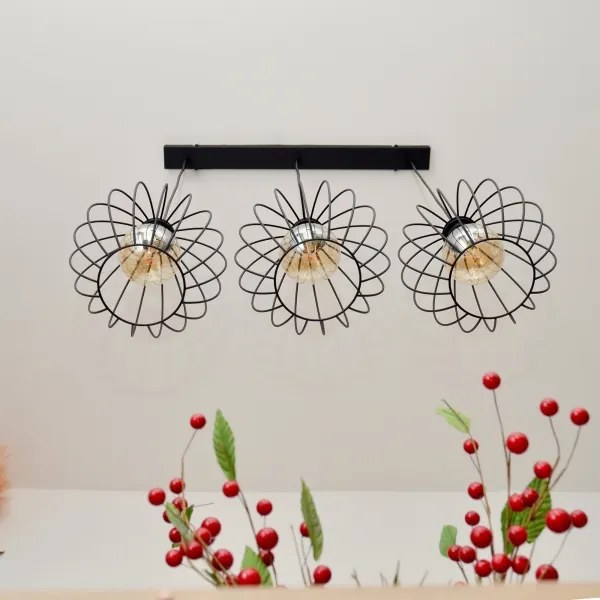 Lustră LED pe cablu MERCURE 3xE27/15W/230V