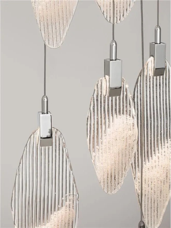 Lustra LED suspendata design decorativ SERIQ D-40cm