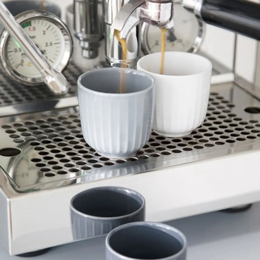 Cană din porțelan Kähler Design Hammershoi, 200 ml, alb