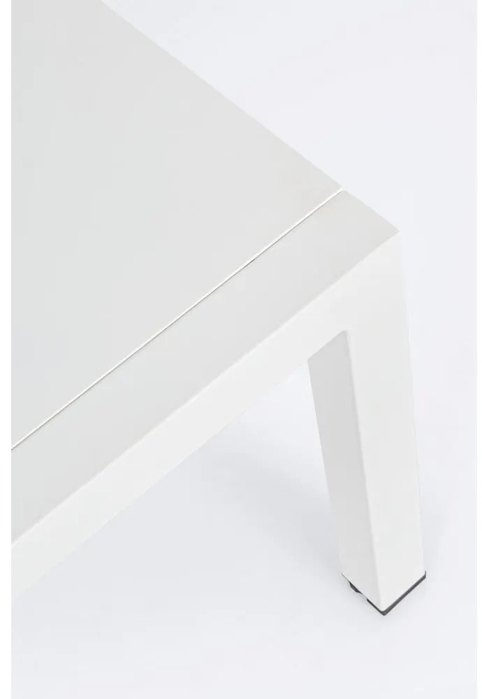 Set mobilier de grădină alb din aluminiu pentru 4 persoane Harley – Bizzotto