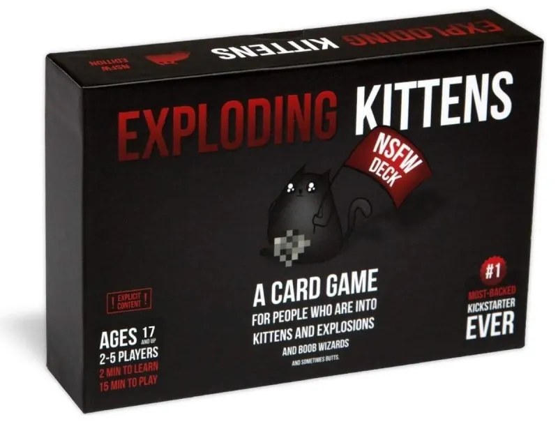 Joc de societate Exploding Kittens pentru adulti