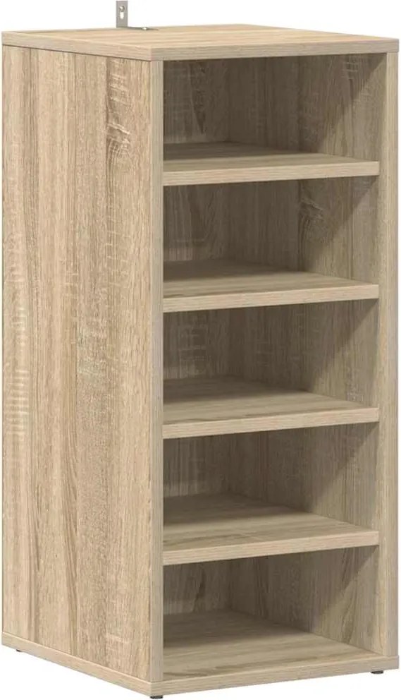 vidaXL Pantofar, stejar sonoma, 31,5x35x90 cm, PAL