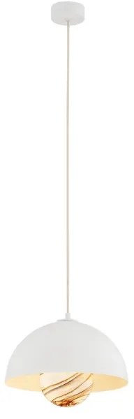 Lustră pe cablu Argon 8443 PIAVA 1xE14/7W/230V alb