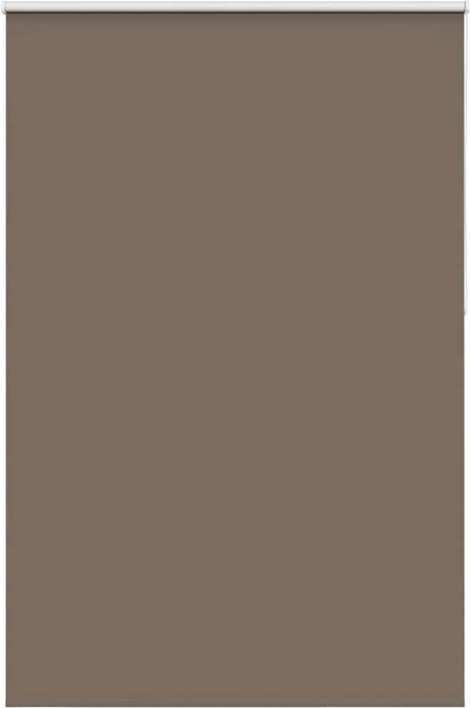 vidaXL Jaluzea cu role opace cafea 145x210 cm lățime materială 141,6 cm