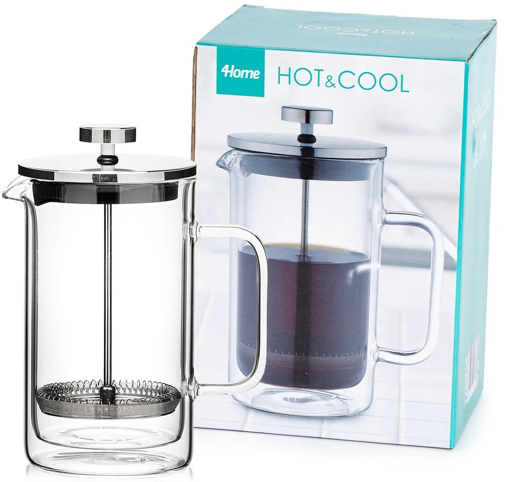 Presă franceză 4Home french press Hot&Cool 600 ml