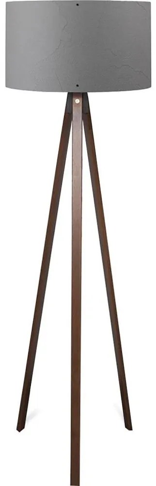 Lampă de podea AYD 1xE27/40W/230V maro/gri