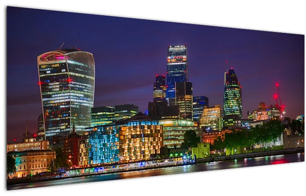 Tablou - Londra seara (120x50 cm)