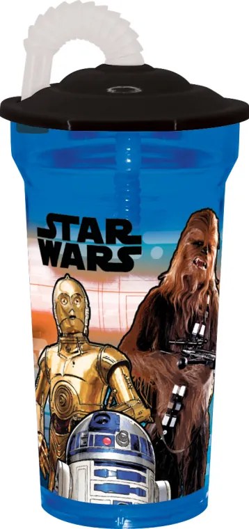 Recipient apa cu pai 350ml, Star Wars