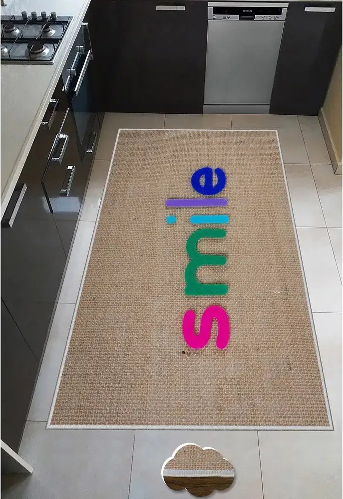 Covor de bucatarie Otto, model smile, 200 cm