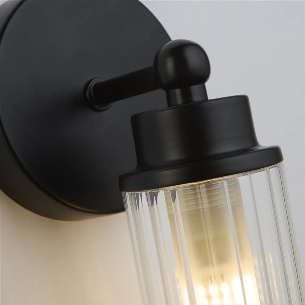 Aplica de perete / oglinda baie IP44 Imperial, negru