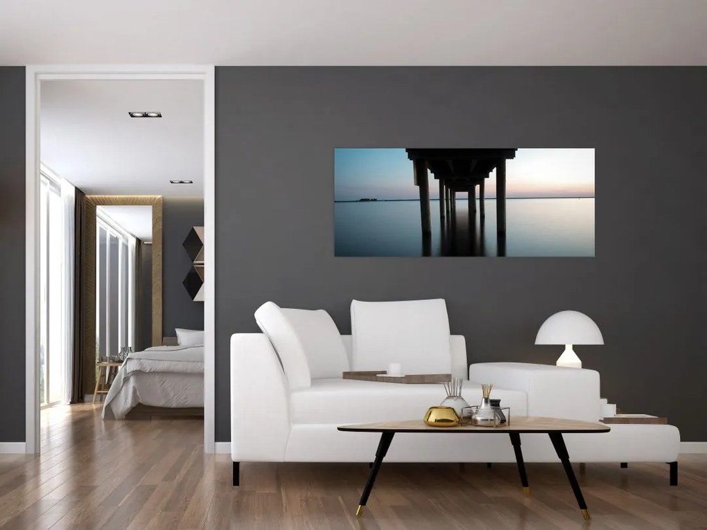 Tablou - nivelul liniștit (120x50 cm)