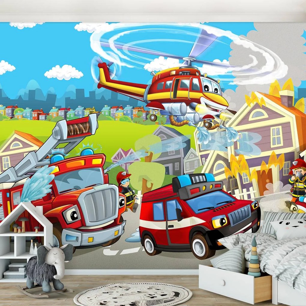 Fototapet - Pompierii (152,5x104 cm)