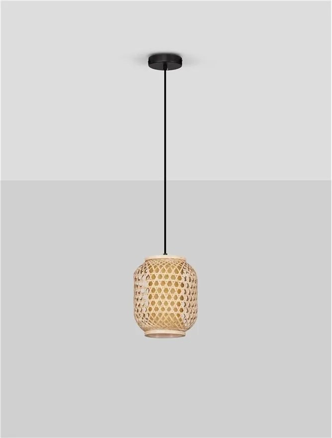 Pendul ratan decorativ design natural ASMA