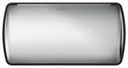Simplehuman Coș de gunoi dreptunghiular cu pedalăpentru sortarea deșeurilor, 46 l, oțel