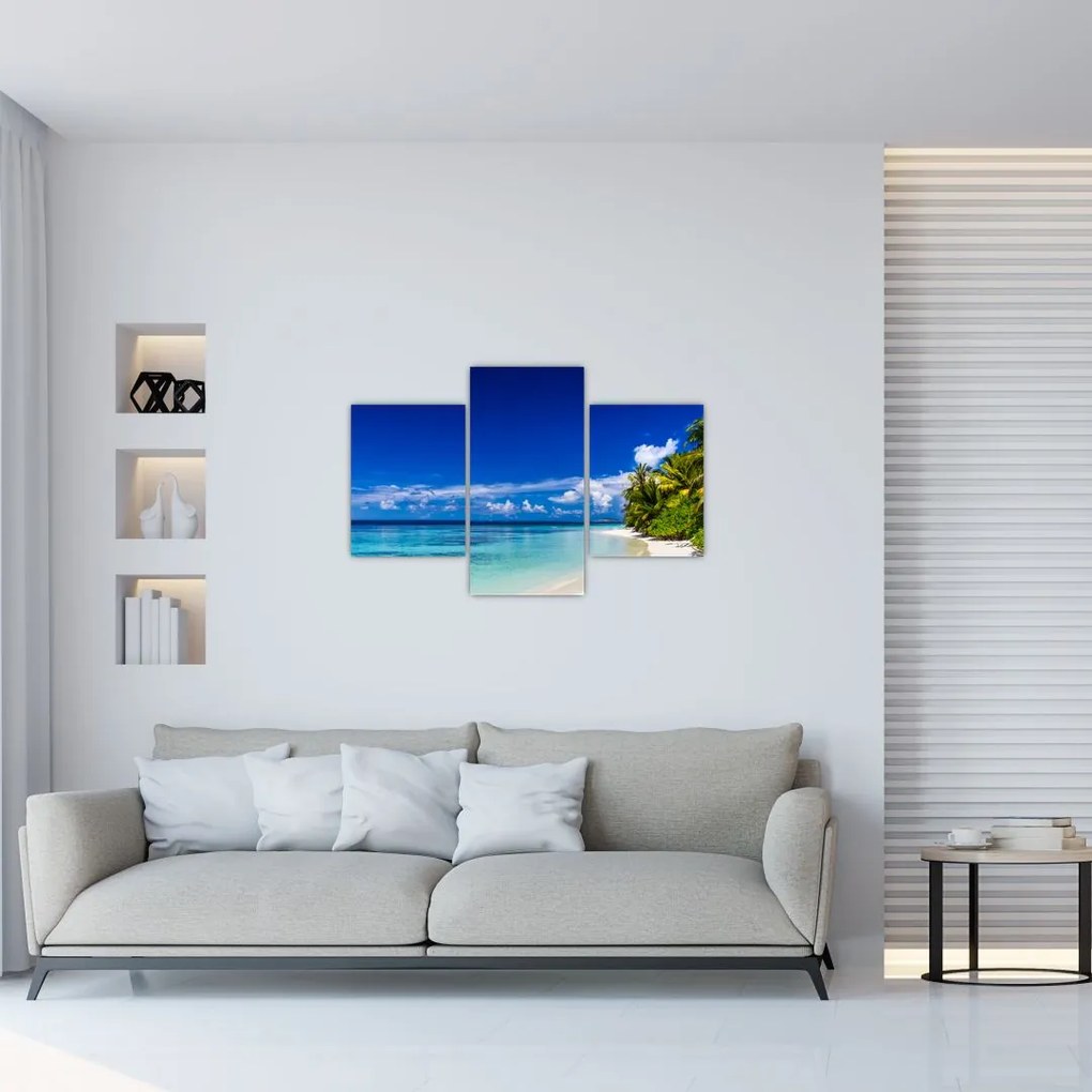 Tablou - Plaja tropicală (90x60 cm)