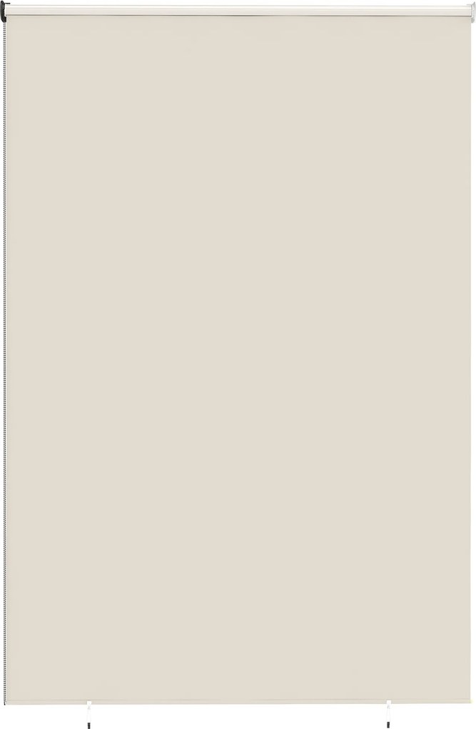 Outsunny Roletă exterioară rulou 2,4 x 1,6 m roletă opacă verticală protecție vizuală retractabilă impermeabilă, anti-UV30+, crem | Aosom Romania