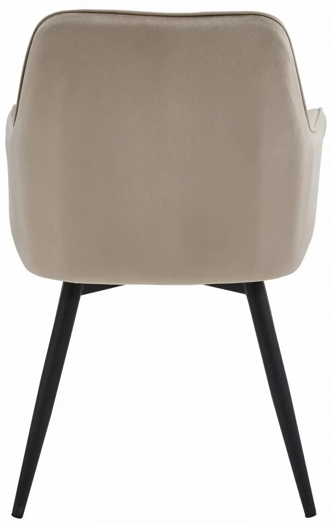 Scaun de masa rotativ NANA360 VELVET, bej