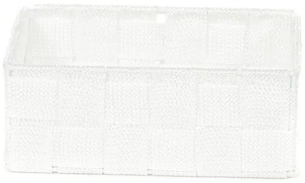 Organizator depozitare Compactor TEX 18 x 12 x 7 cm, alb