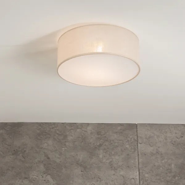 Plafonieră SIRJA 1xE27/60W/230V, diam. 35 cm, crem