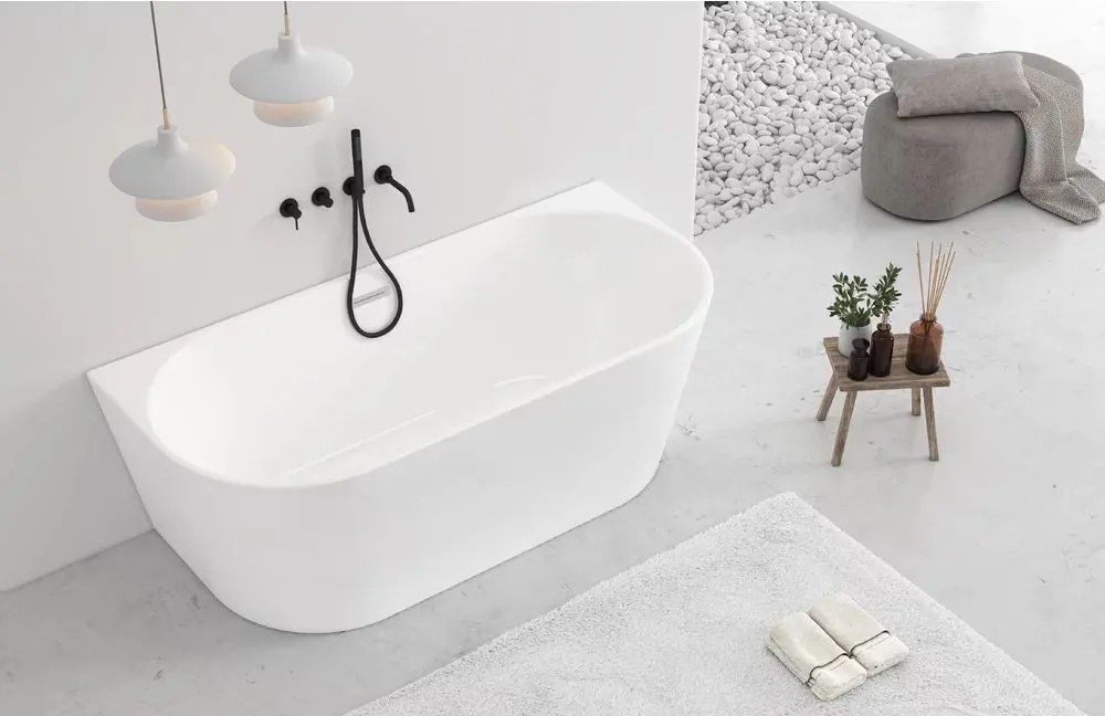 Cada freestanding Rune Birka 170 x 75 cm lipita de perete, BTW
