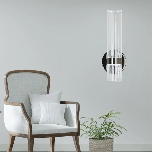 Aplică LED de perete AMBIENTE LED/6W/230V 3000/4000/6000K neagră