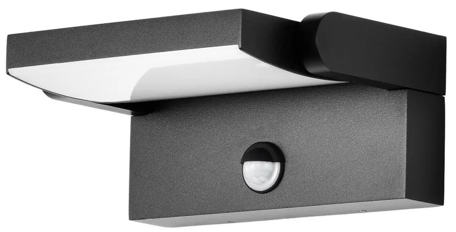 Aplica perete exterior cu senzor de miscare DURANTE IP54 CCT negru