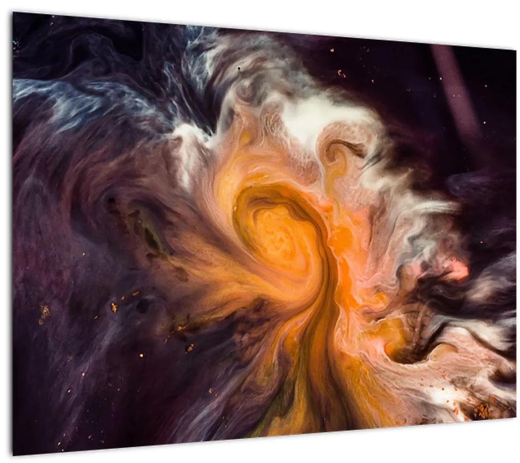 Tablou abstract - universul (70x50 cm), în 40 de alte dimensiuni noi