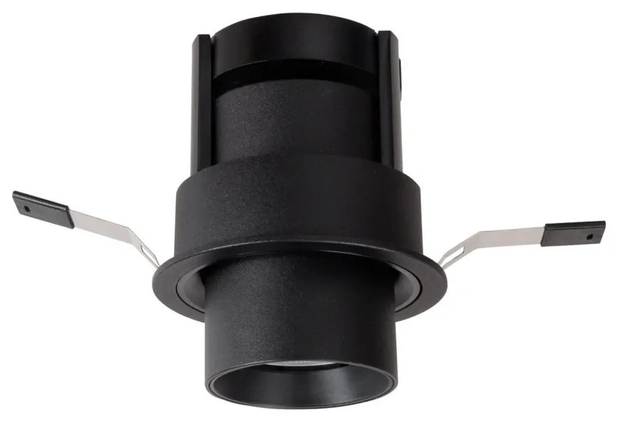 Spot LED incastrabil directionabil Halo F negru